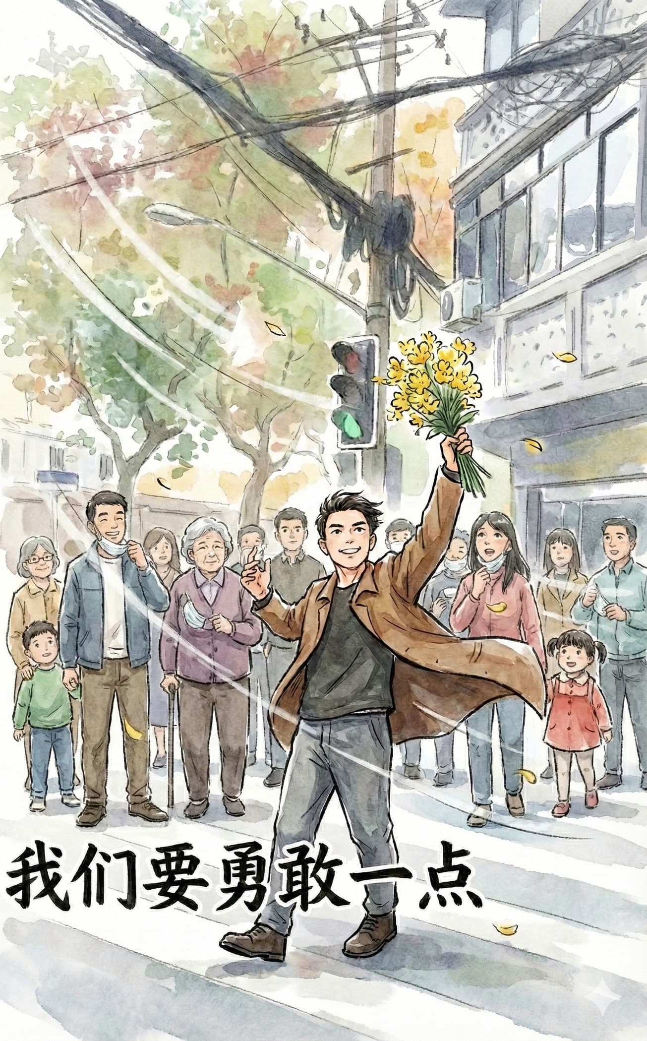 雾里的黄花